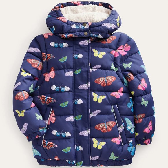 NWT Mini Boden 2-in-1 Padded Coat - Picture 2 of 7